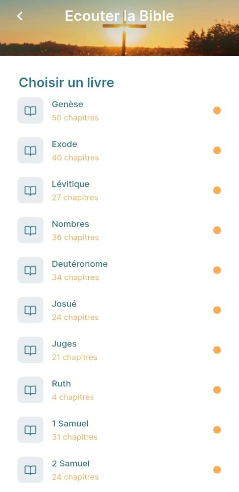 Bible audio dans GoSermon